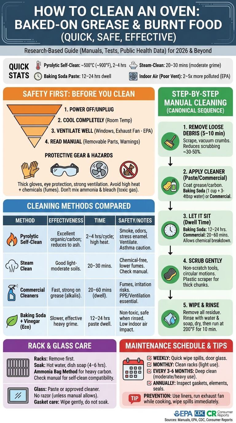 How to Clean an Oven
