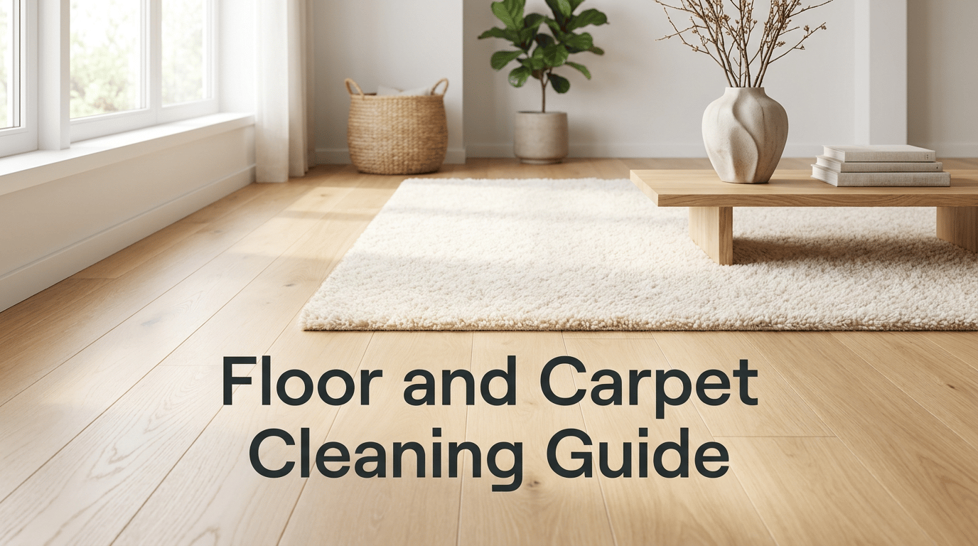 Floor and Carpet Cleaning Guide featured image