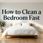 How to Clean a Bedroom Fast featured image