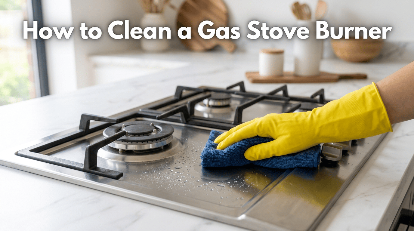 How to Clean a Gas Stove Burner featured image