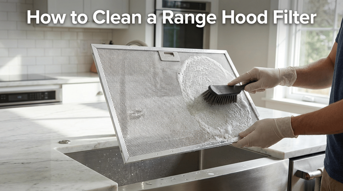 How to Clean a Range Hood Filter featured image
