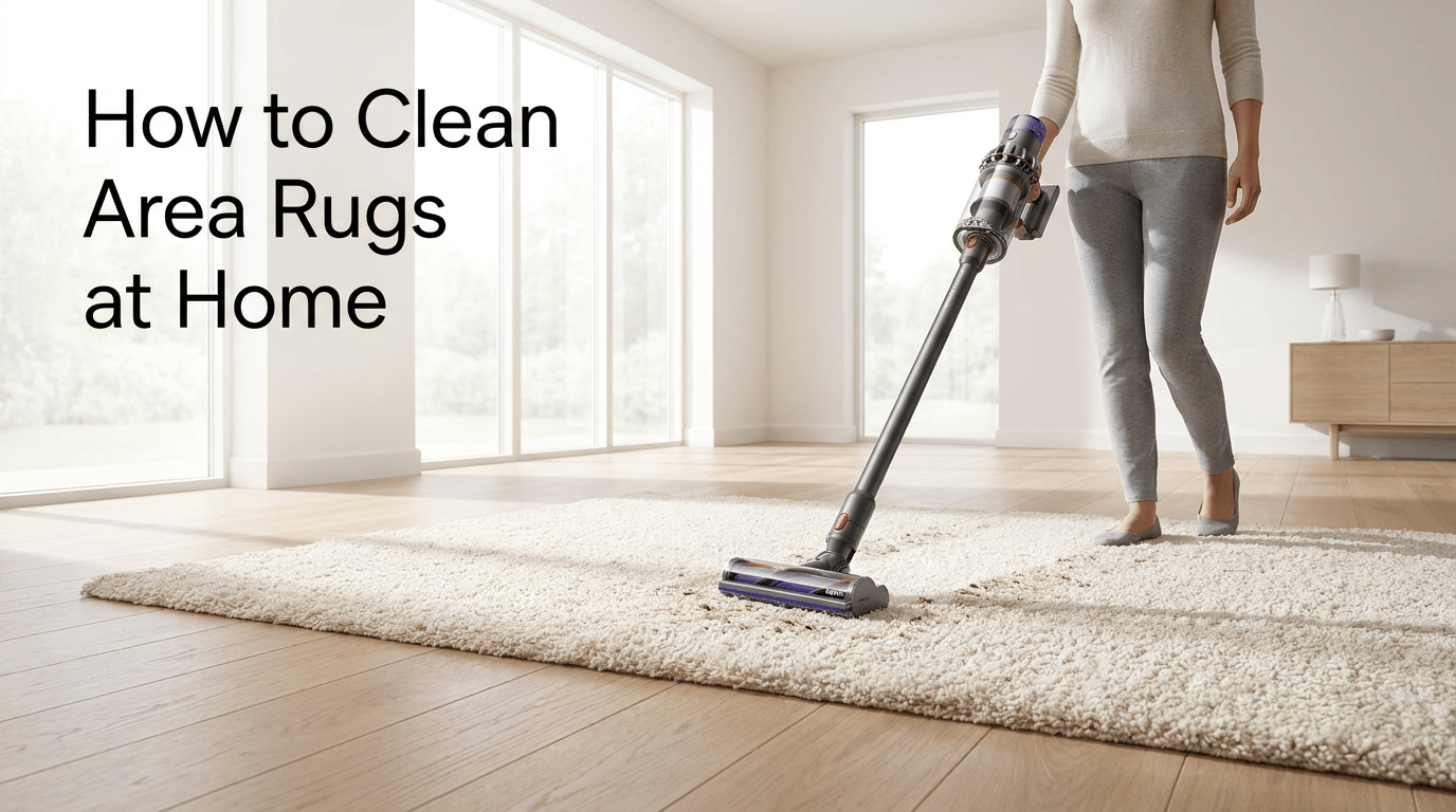 How to Clean Area Rugs at Home featured image
