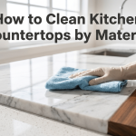 How to Clean Kitchen Countertops by Material featured image