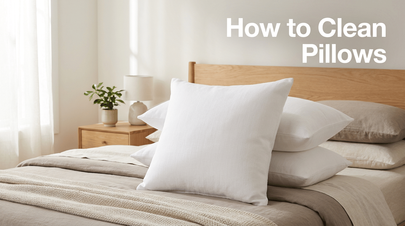 How to Clean Pillows featured image