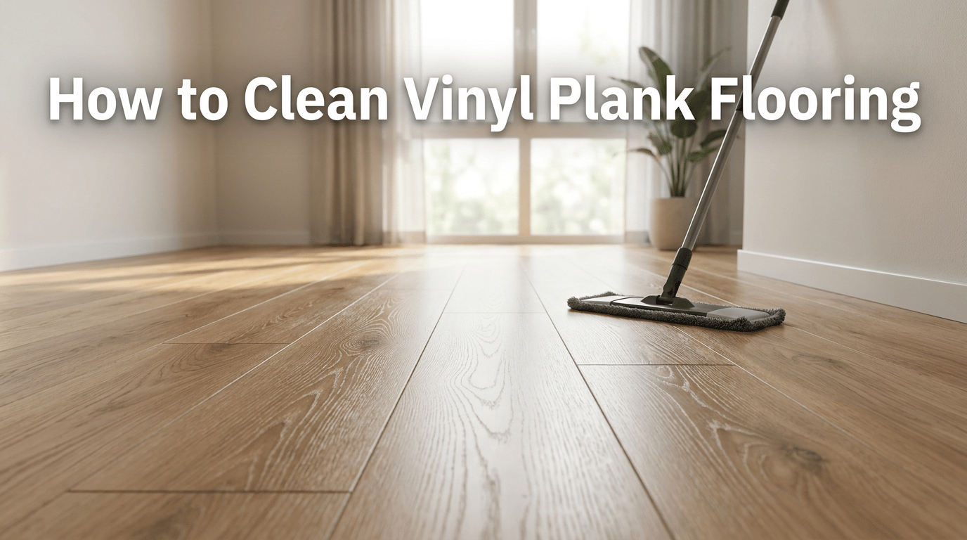How to Clean Vinyl Plank Flooring featured image
