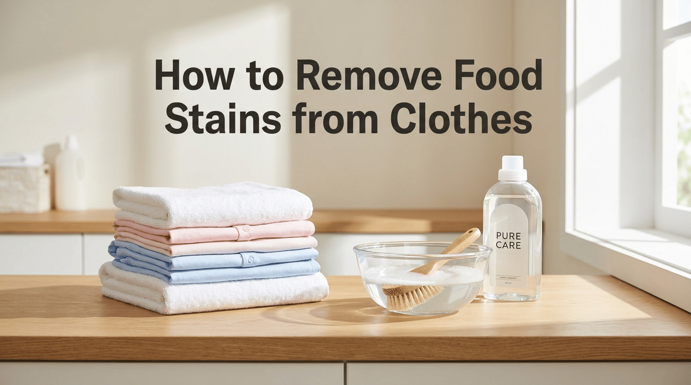 How to Remove Food Stains from Clothes featured image
