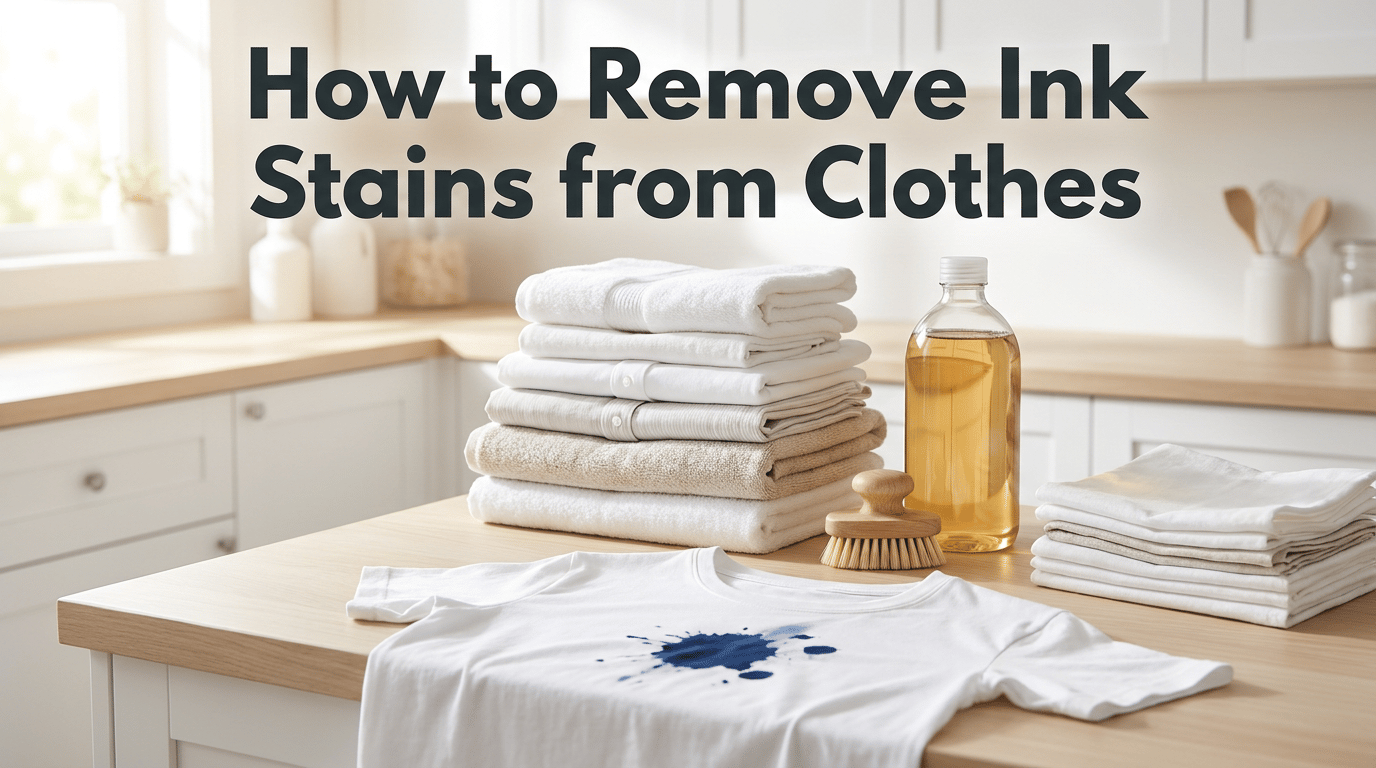 How to Remove Ink Stains from Clothes featured image