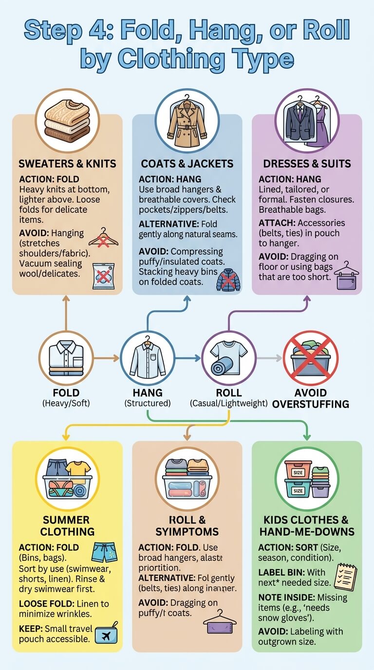 How to Store Seasonal Clothes