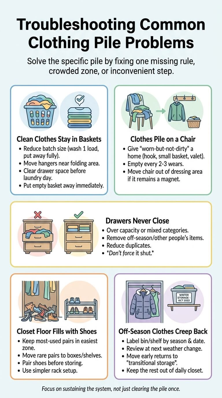 Troubleshooting Common Clothing Pile Problems