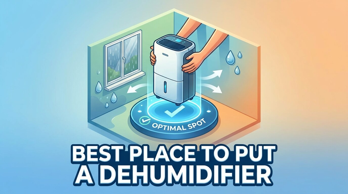 Best Place to Put a Dehumidifier featured image