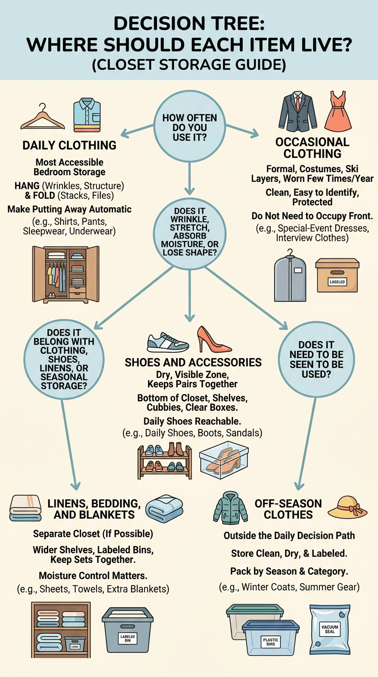 Closet Organization and Clothing Storage Guide infographic section 2