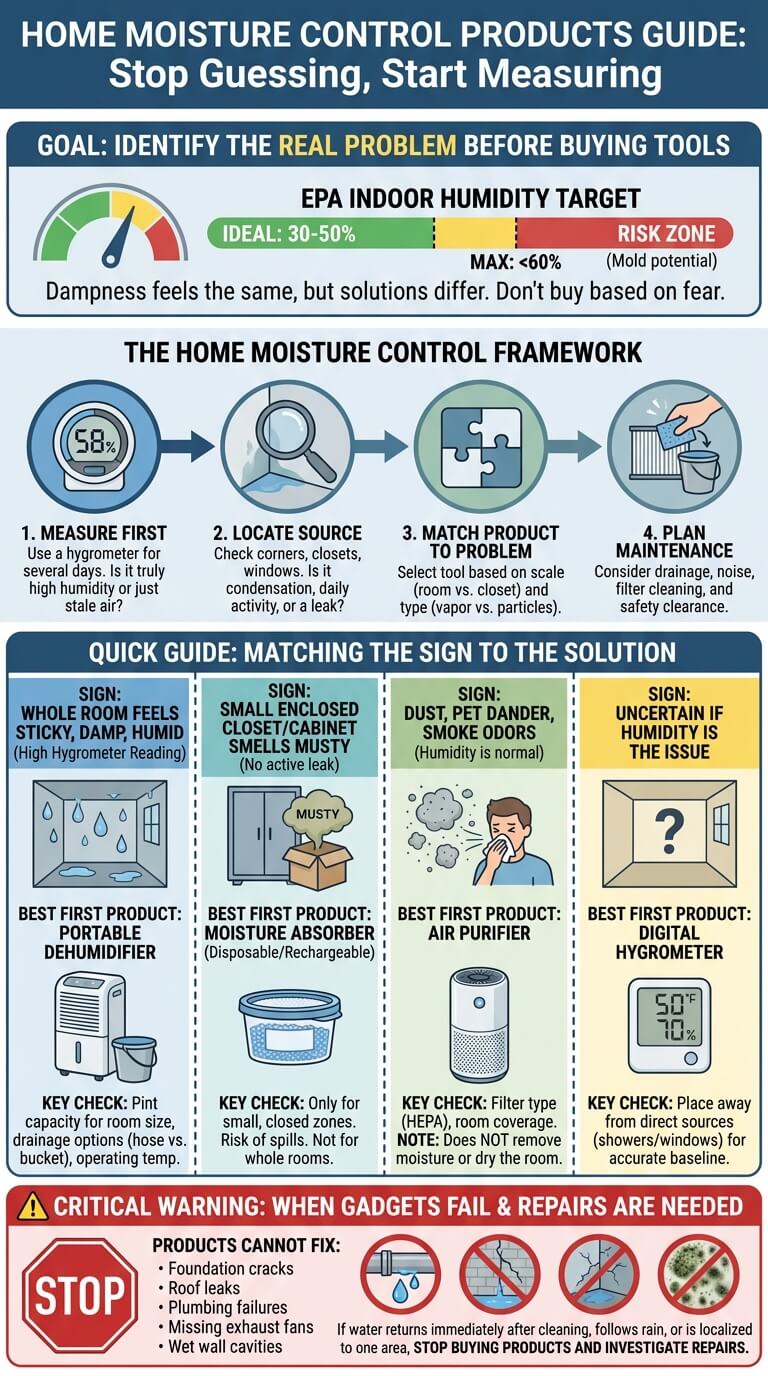 Home Moisture Control Products Guide