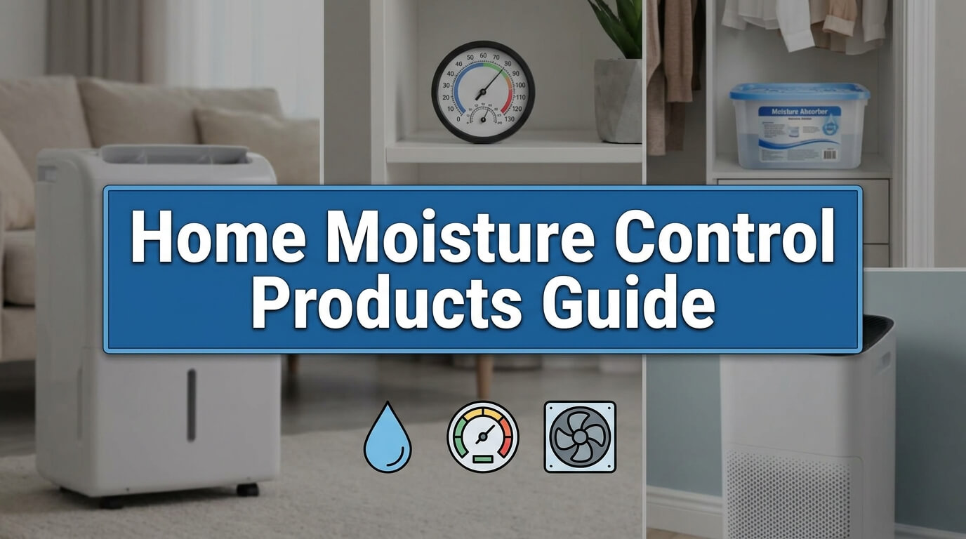 Home Moisture Control Products Guide featured image