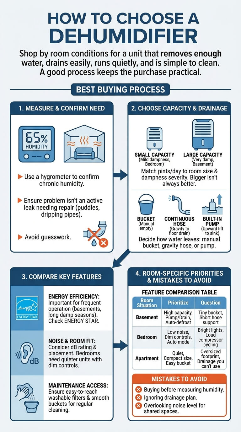 How to Choose a Dehumidifier