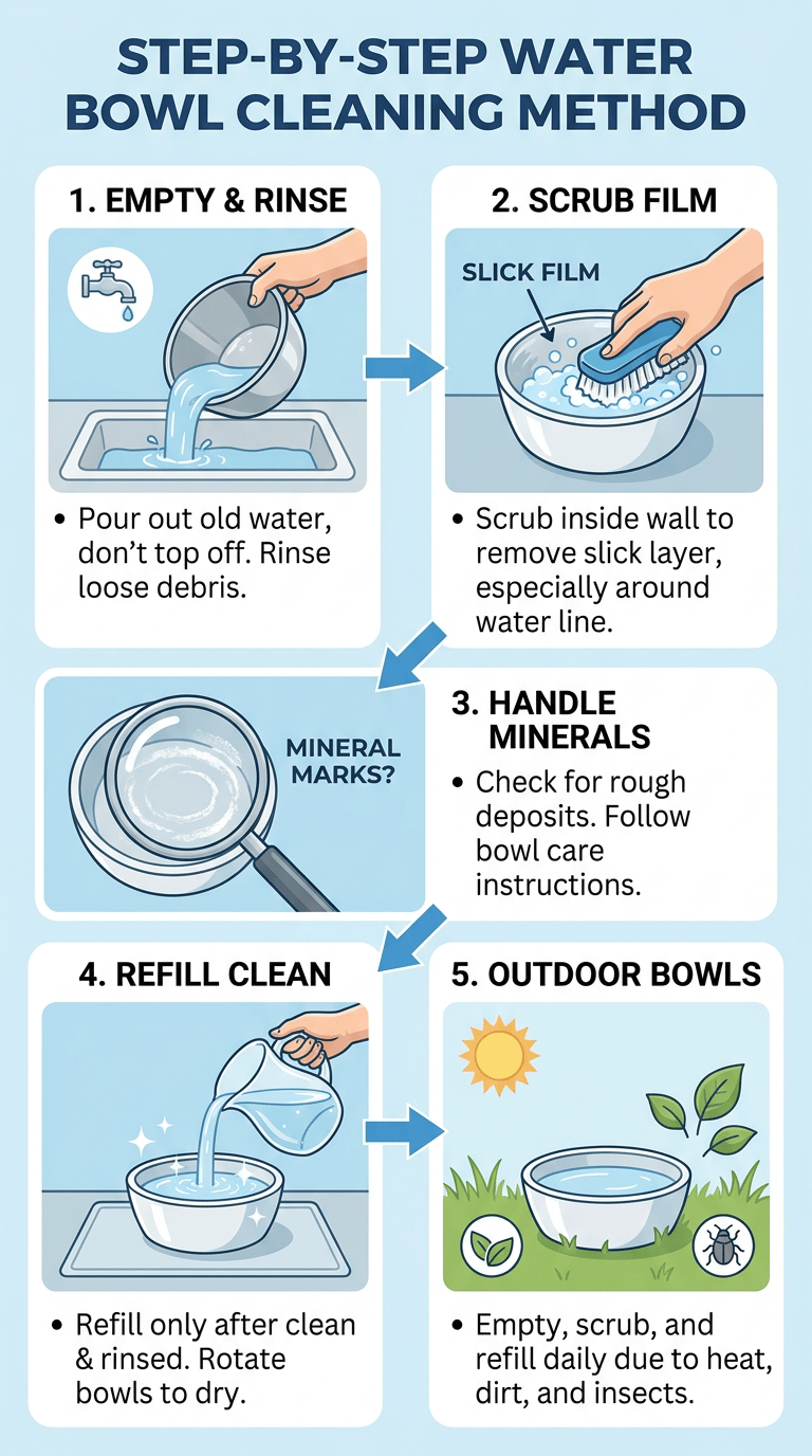 How to Clean Dog Bowls infographic section 2