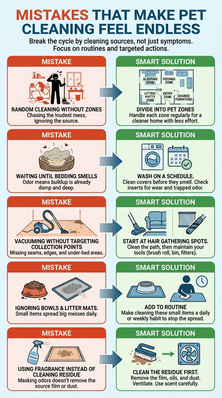 How to Keep a House Clean with Pets infographic section 3