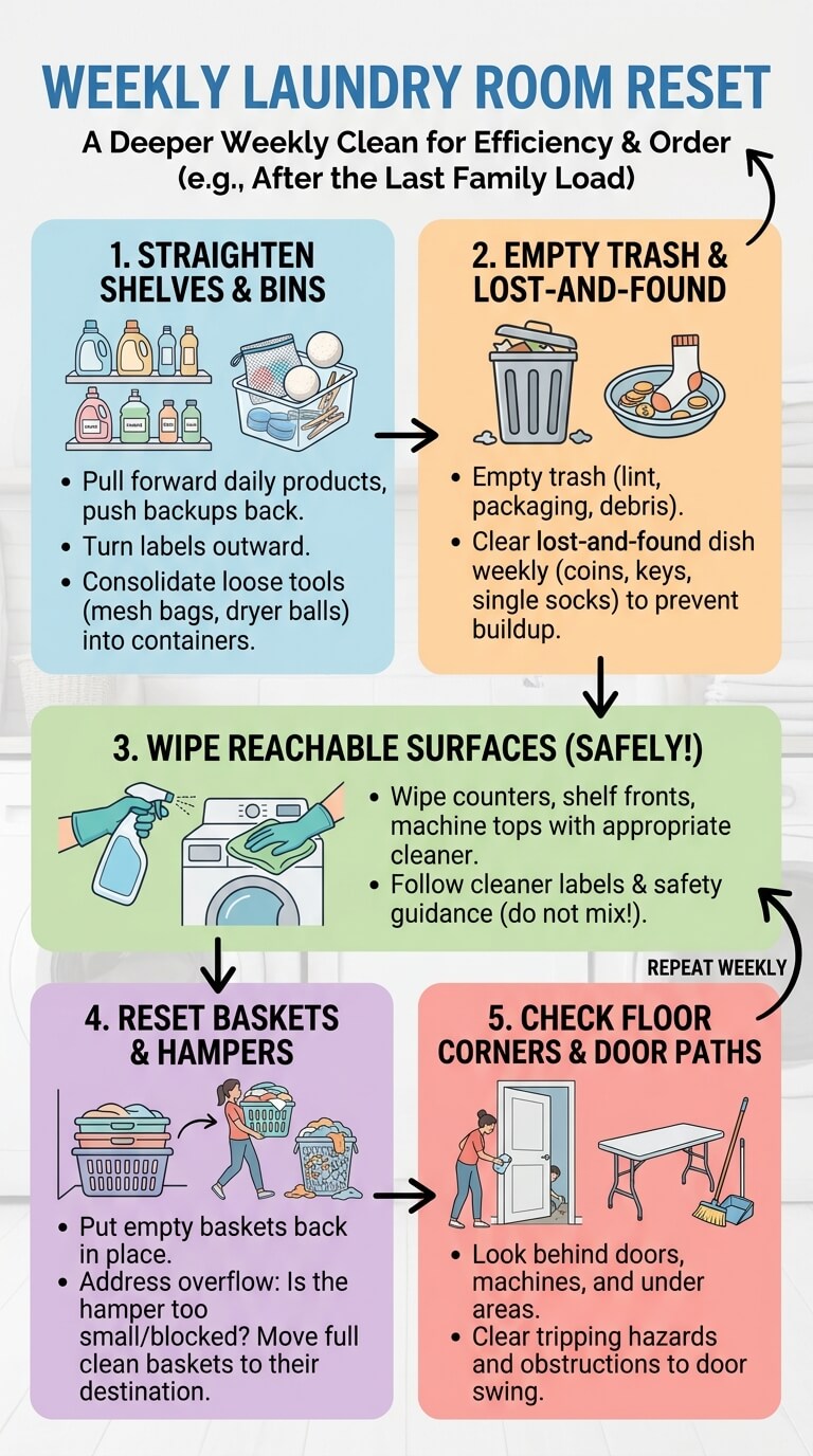 Weekly Laundry Room Reset