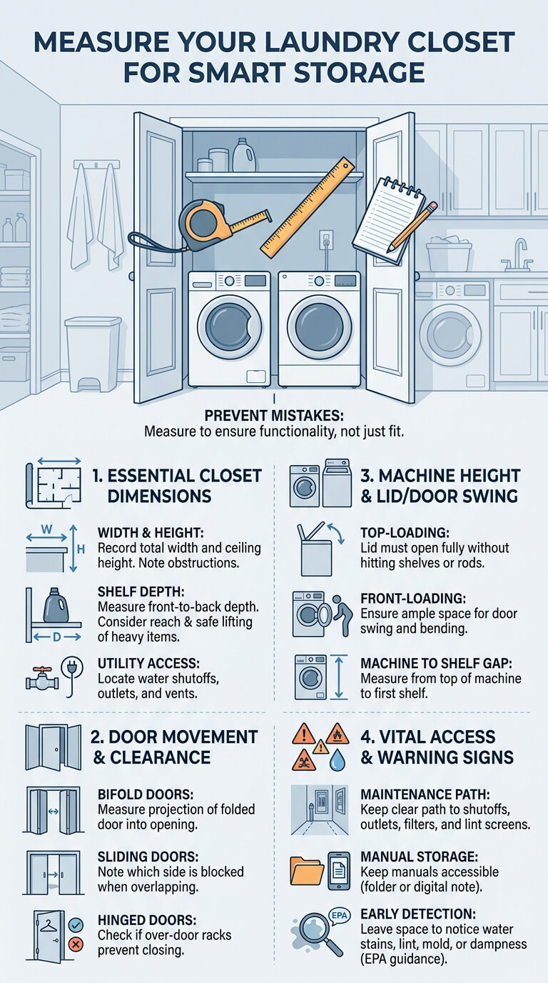 Measure the Closet Before Adding Storage