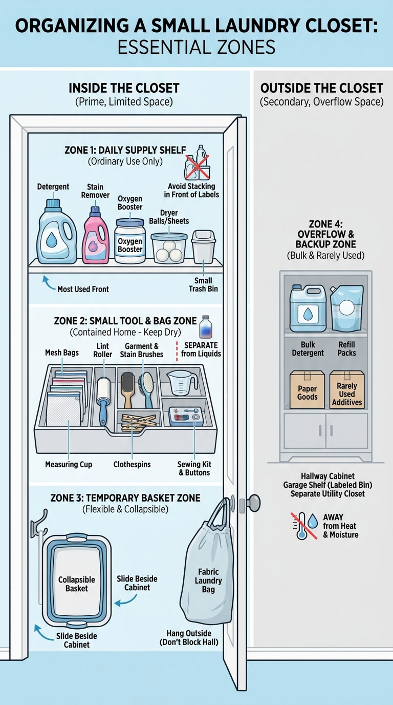 Choose the Right Laundry Closet Zones