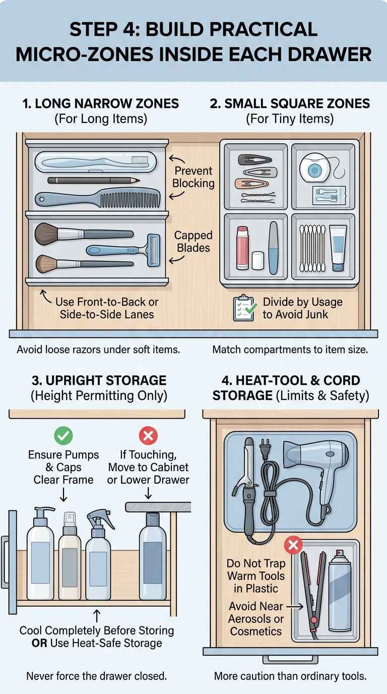Build Micro-Zones Inside Each Drawer
