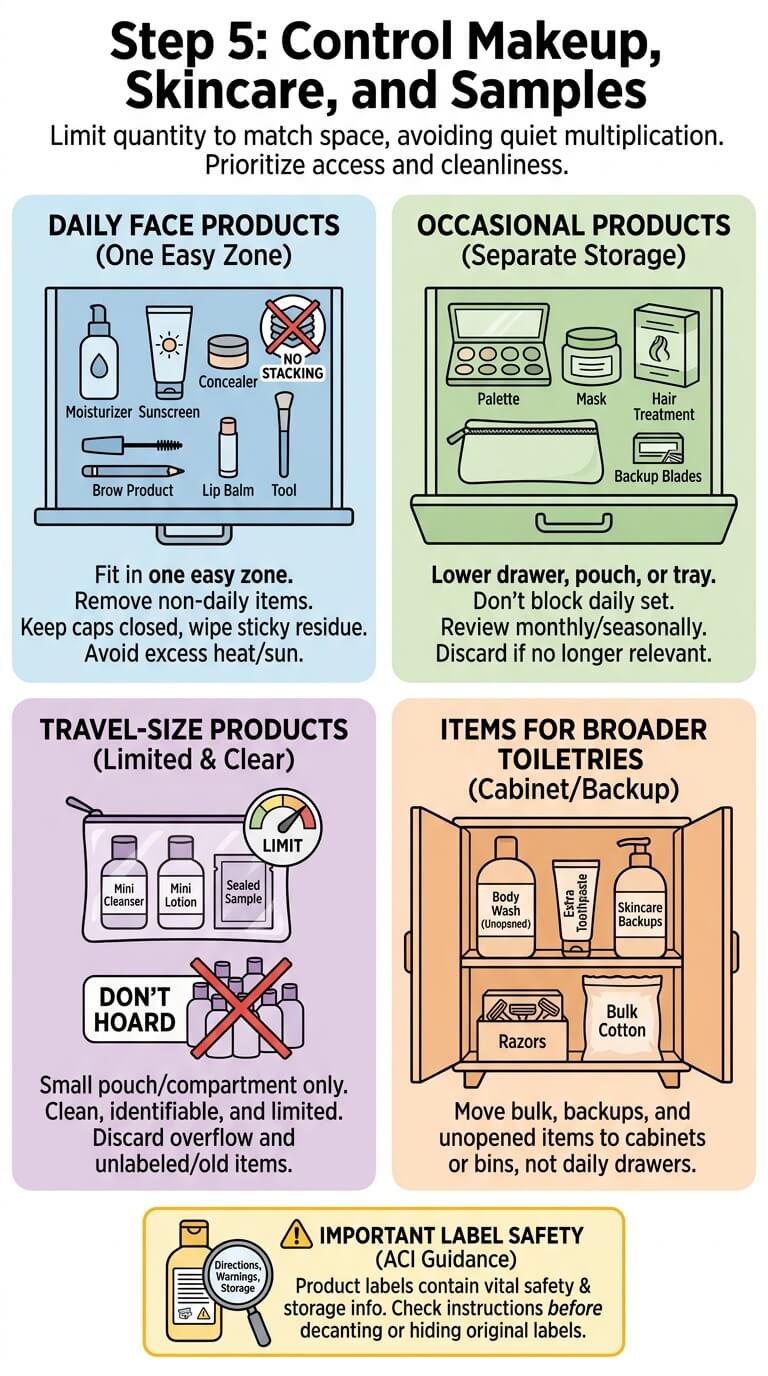 Control Makeup, Skincare, and Samples