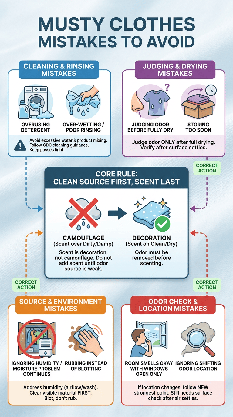 How to Remove Musty Smell from Clothes infographic section 3