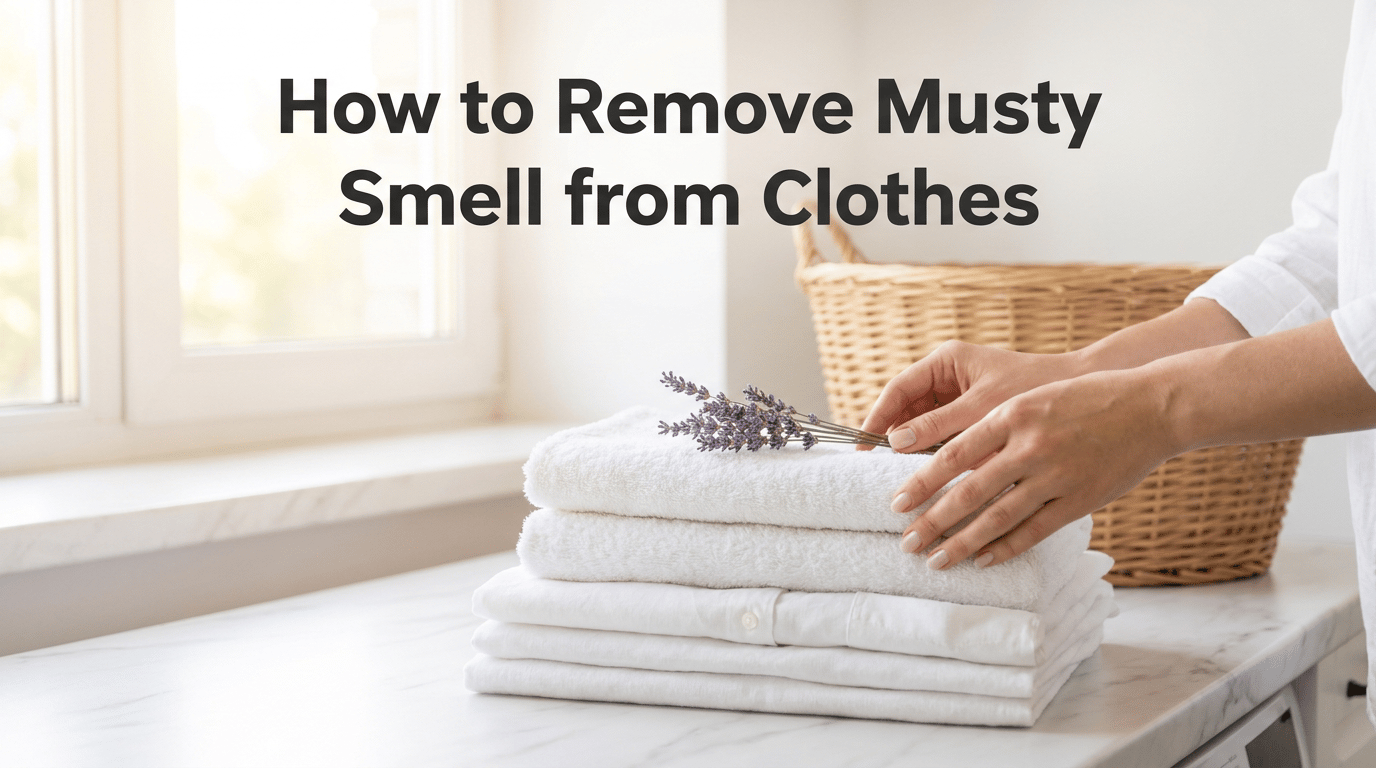 How to Remove Musty Smell from Clothes featured image