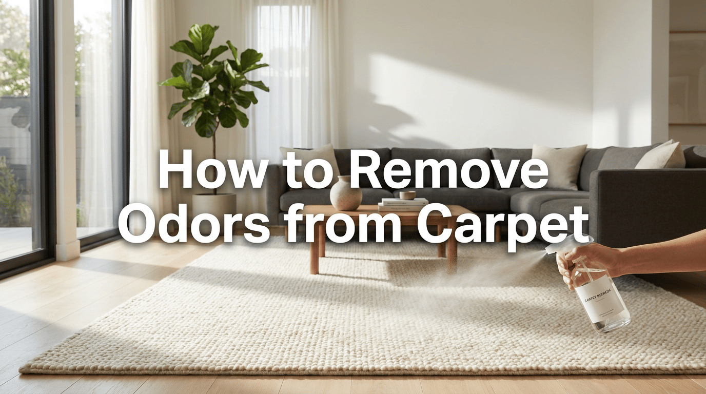 How to Remove Odors from Carpet featured image