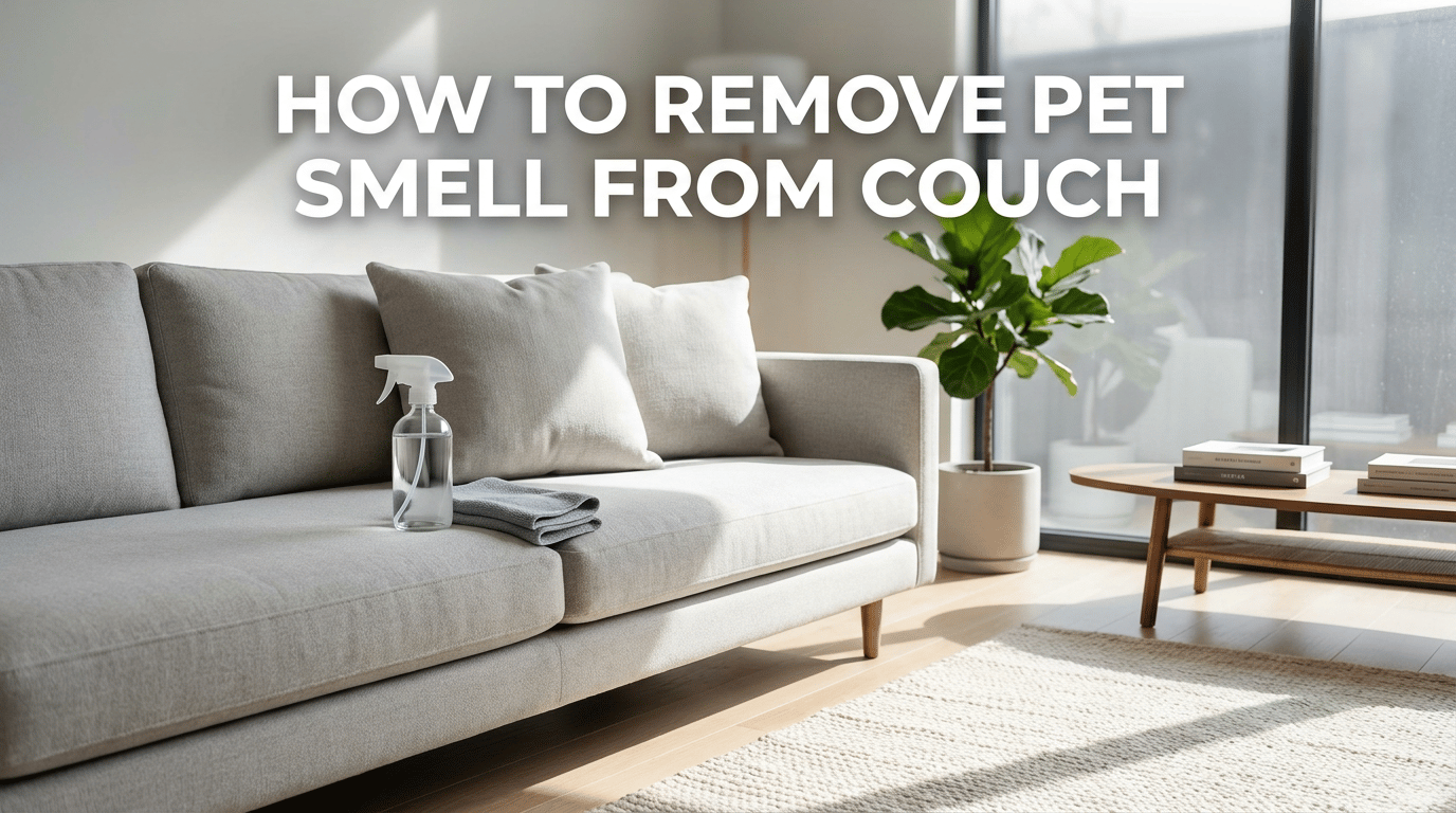 How to Remove Pet Smell from Couch featured image