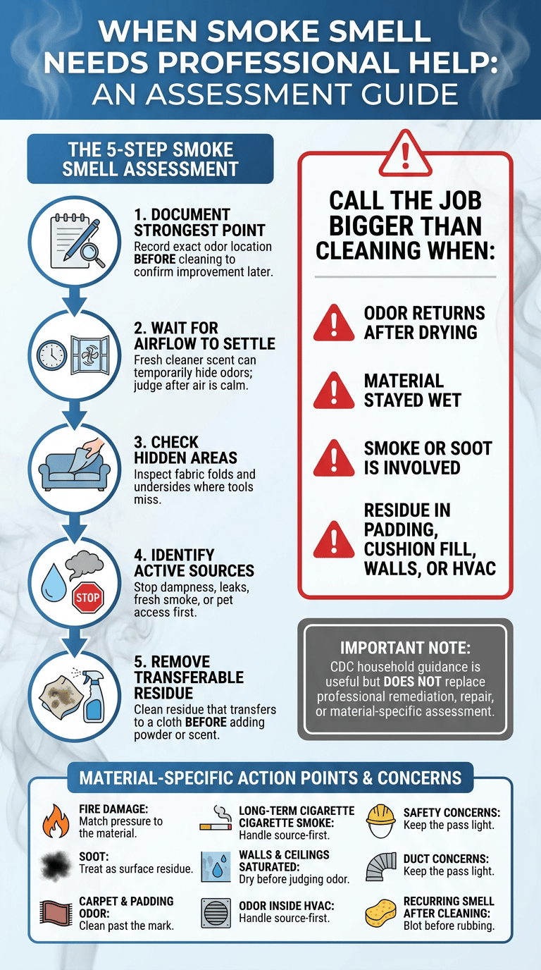 How to Remove Smoke Smell from House infographic section 2