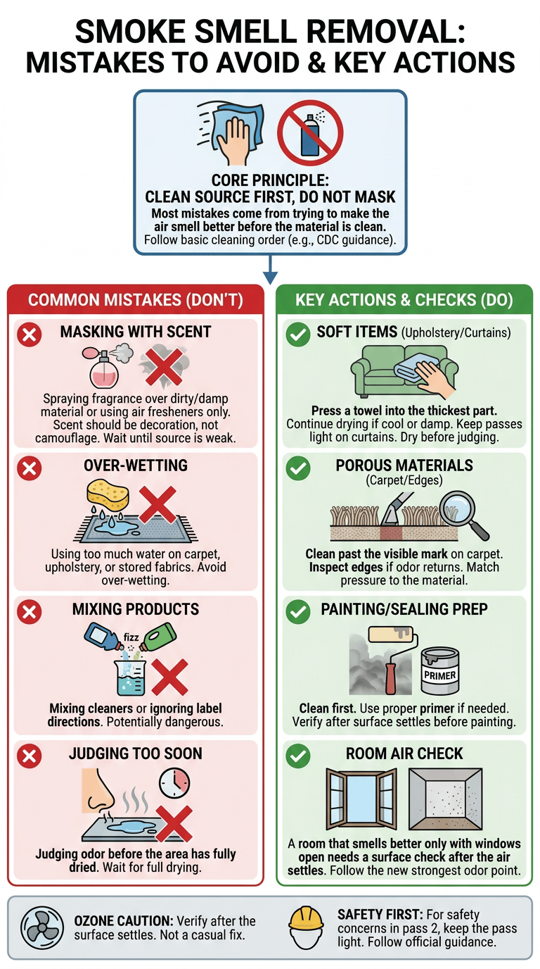 How to Remove Smoke Smell from House infographic section 3