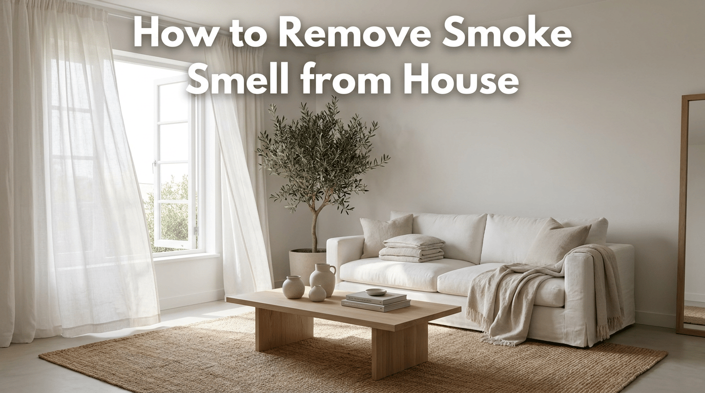 How to Remove Smoke Smell from House featured image