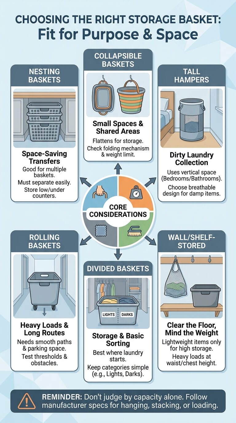 Choose the Right Basket Type for Storage