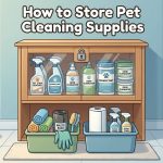 How to Store Pet Cleaning Supplies featured image