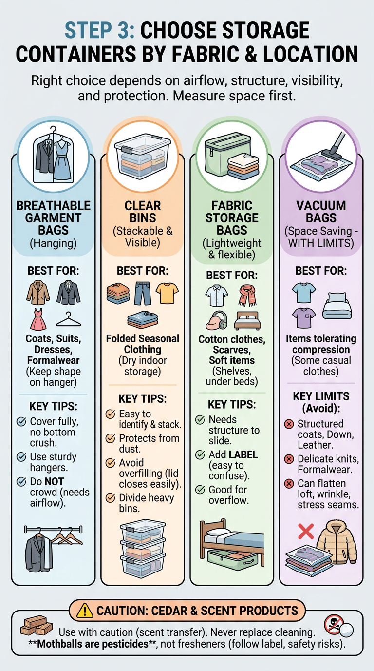 How to Store Seasonal Clothes step 3