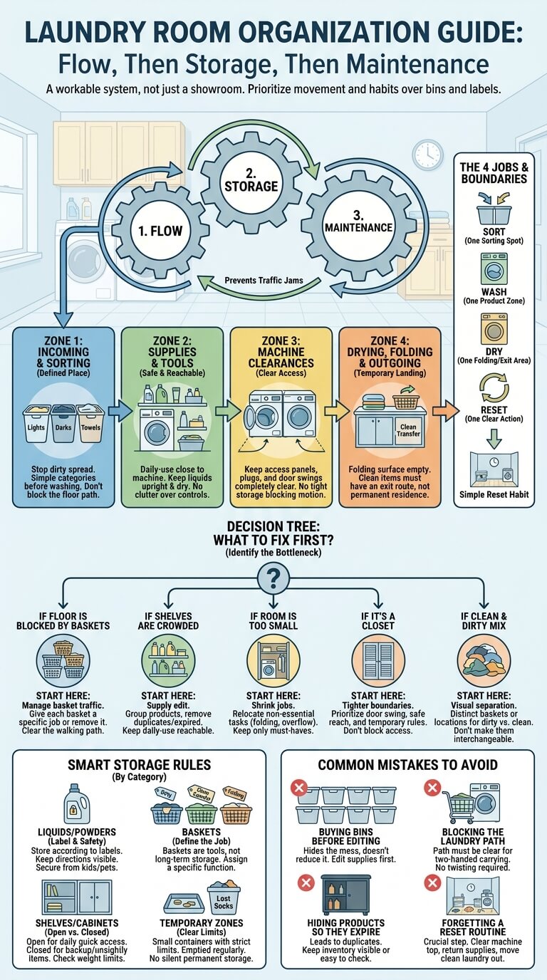 Laundry Room Organization Guide