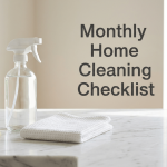 Monthly Home Cleaning Checklist featured image