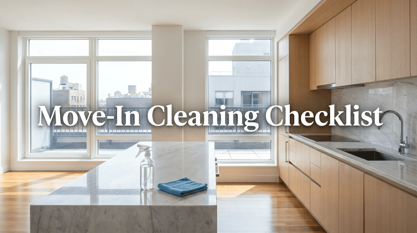 Move-In Cleaning Checklist featured image