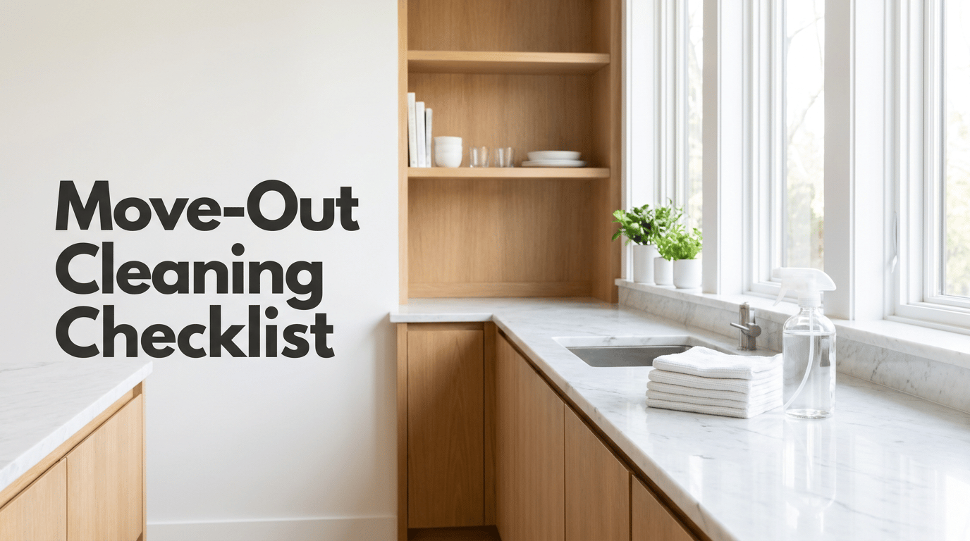 Move-Out Cleaning Checklist featured image