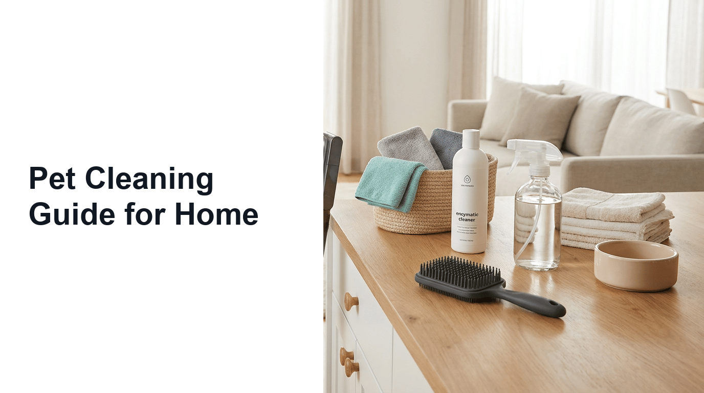 Pet Cleaning Guide for Home featured image