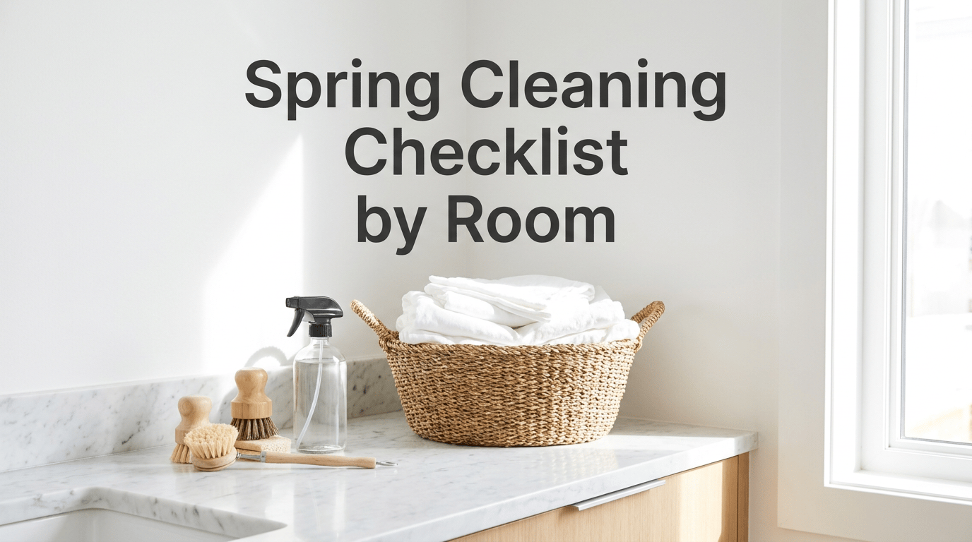 Spring Cleaning Checklist by Room featured image