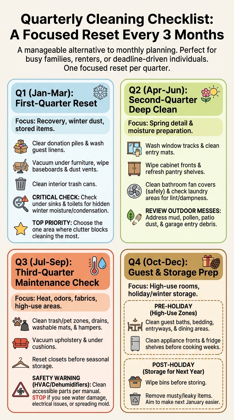 Quarterly Cleaning Checklist