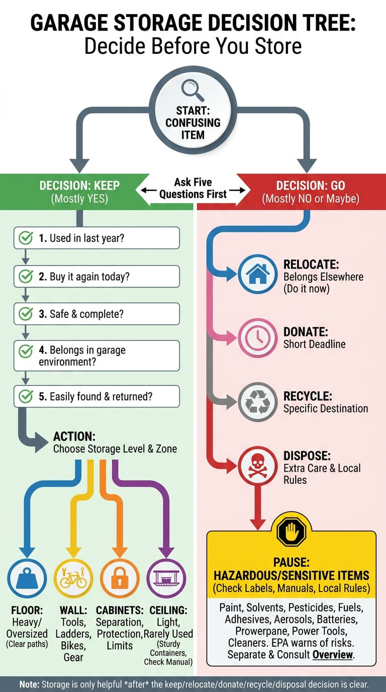 Garage Storage Decision Tree