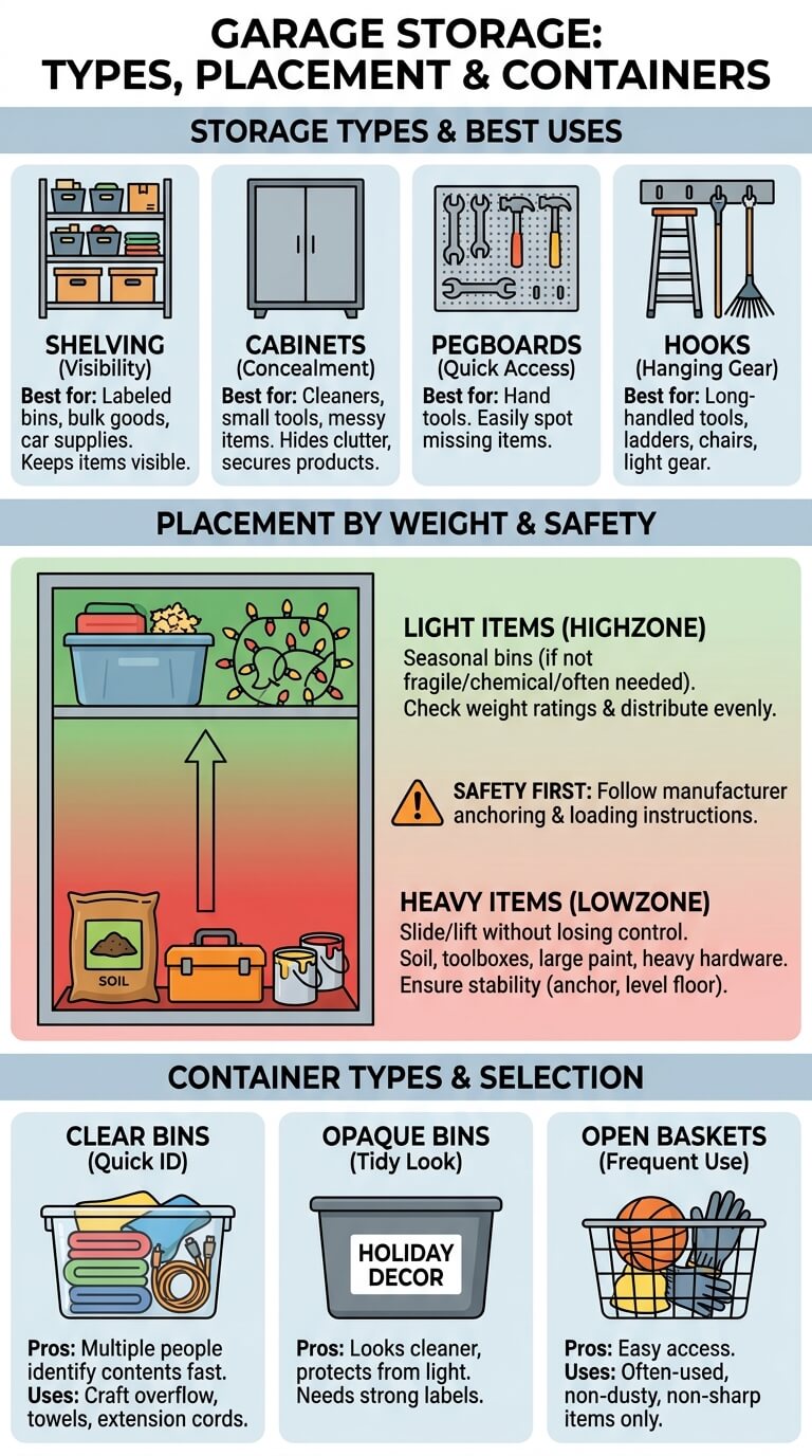 Storage Types and Best Uses