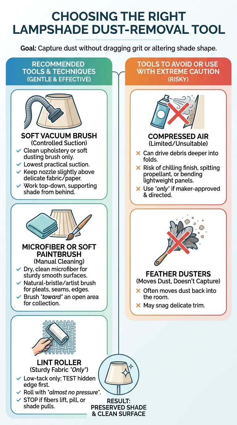 Choose the Right Dust-Removal Tool
