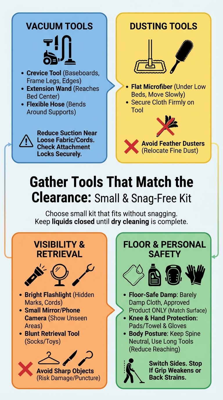 Gather Tools That Match the Clearance