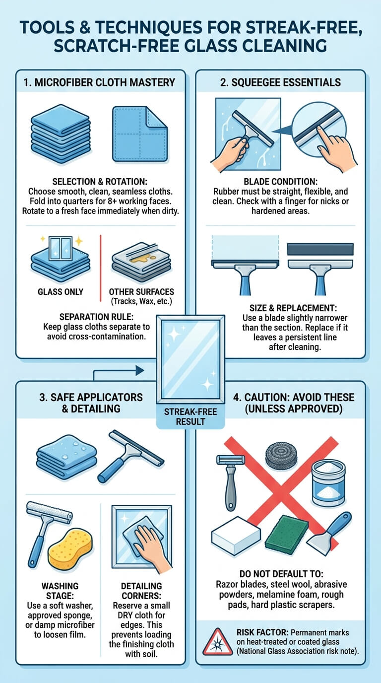 Tools That Reduce Streaks and Scratches