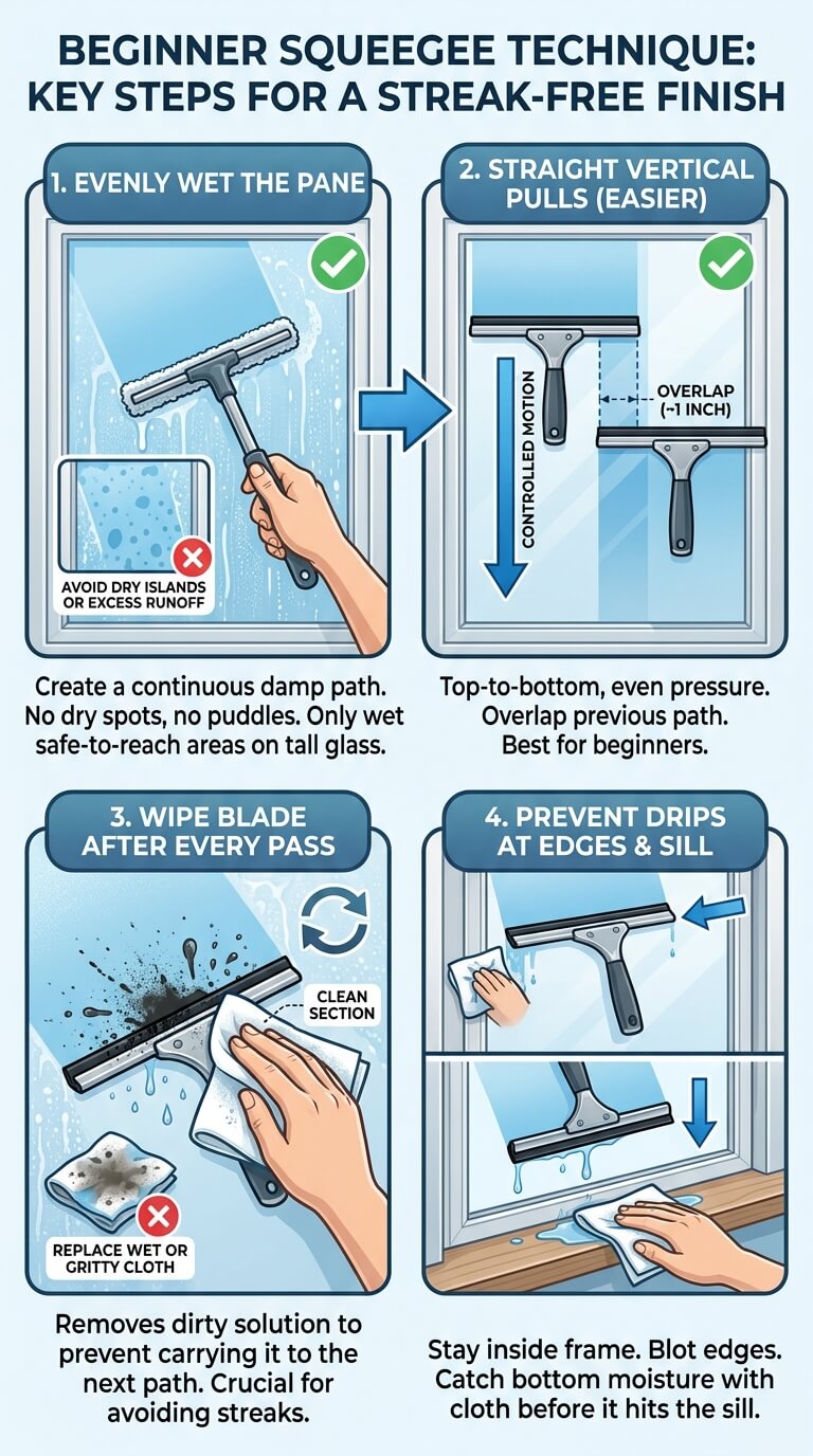 Beginner Squeegee Technique