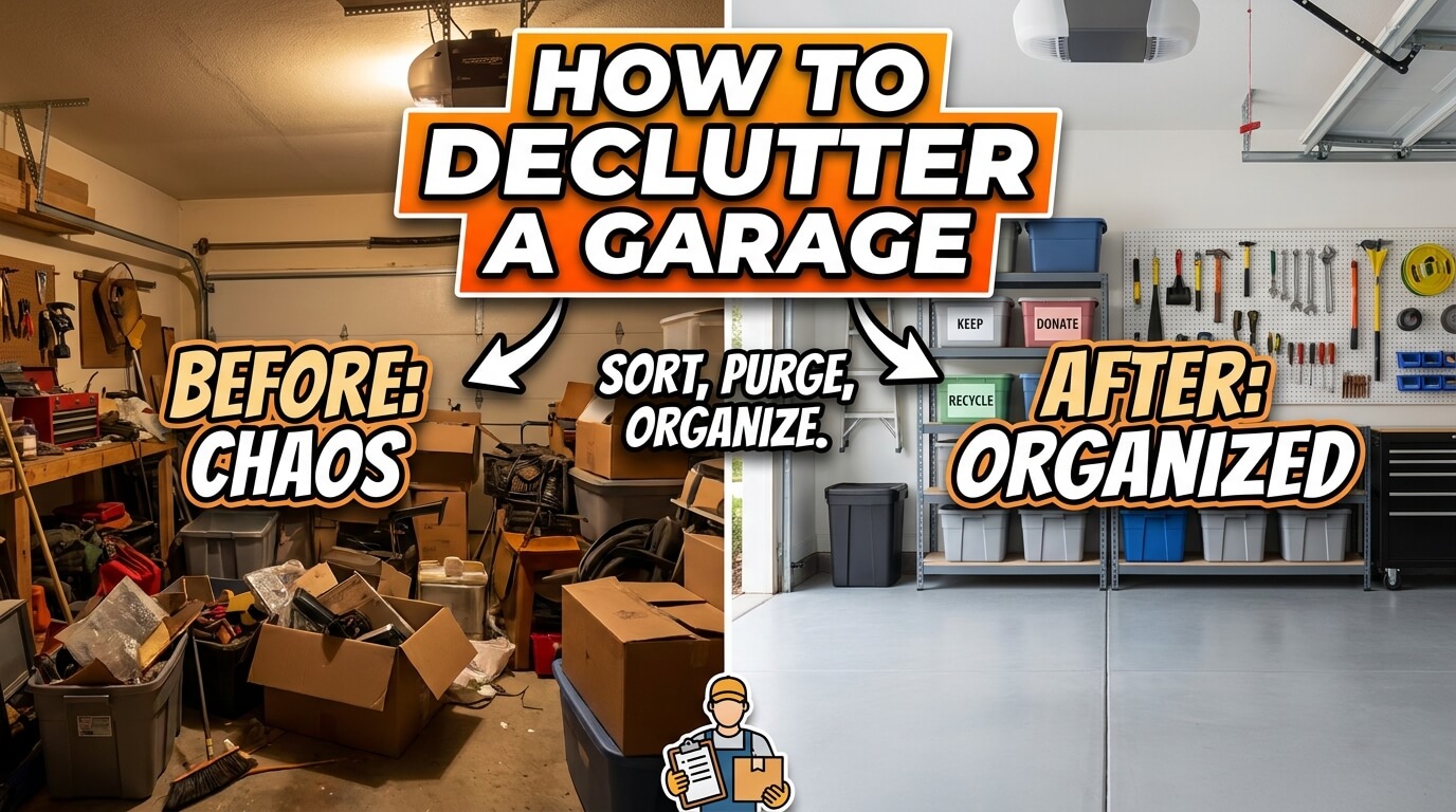 How to Declutter a Garage featured image