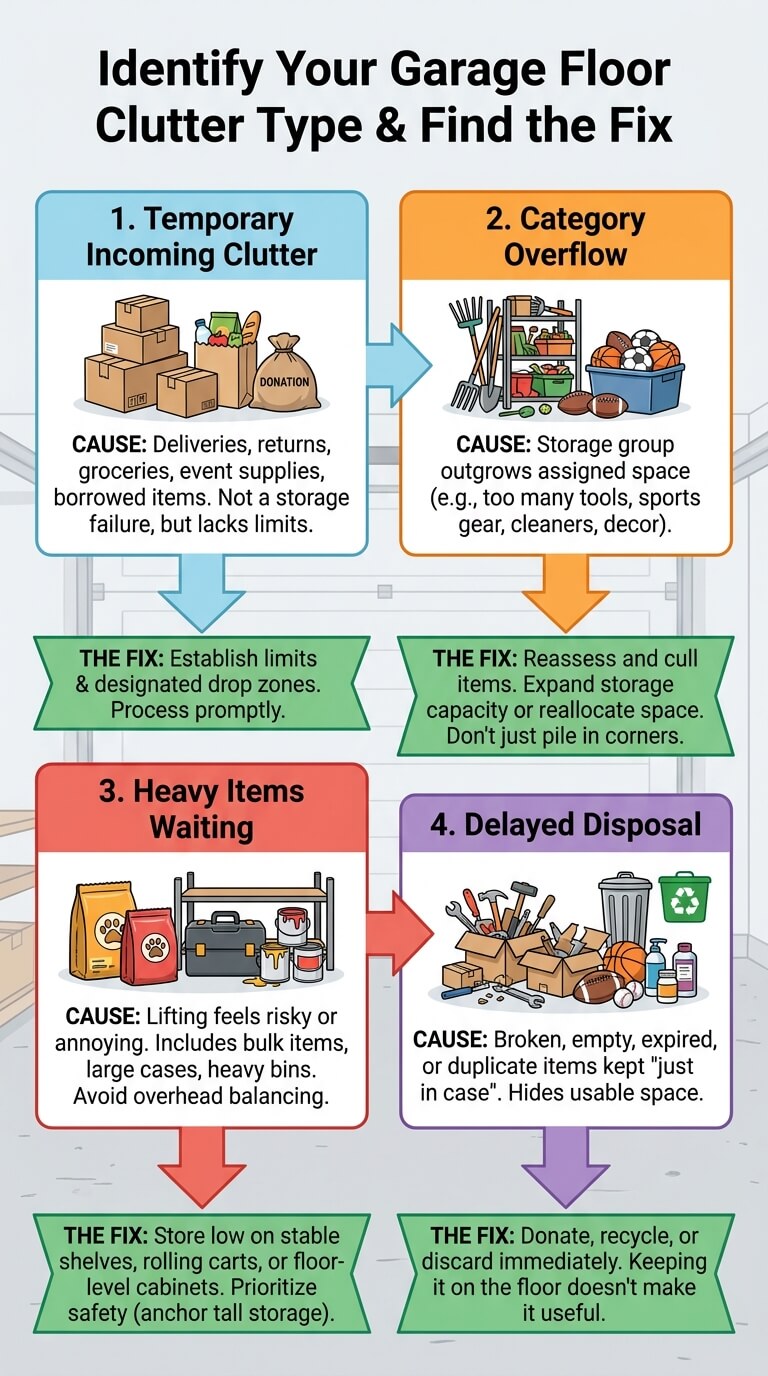 Identify Your Floor Clutter Type